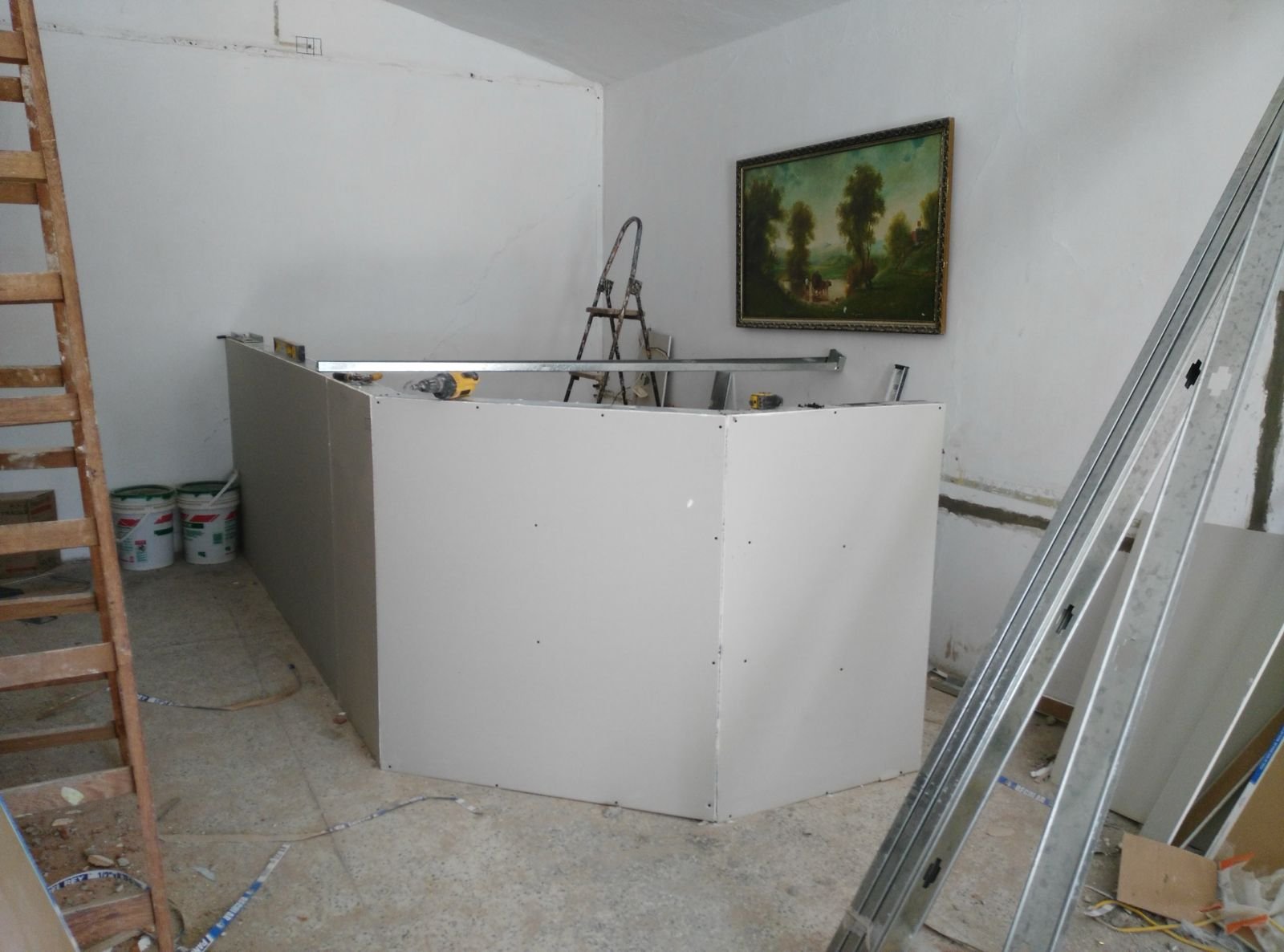 construccion en drywall