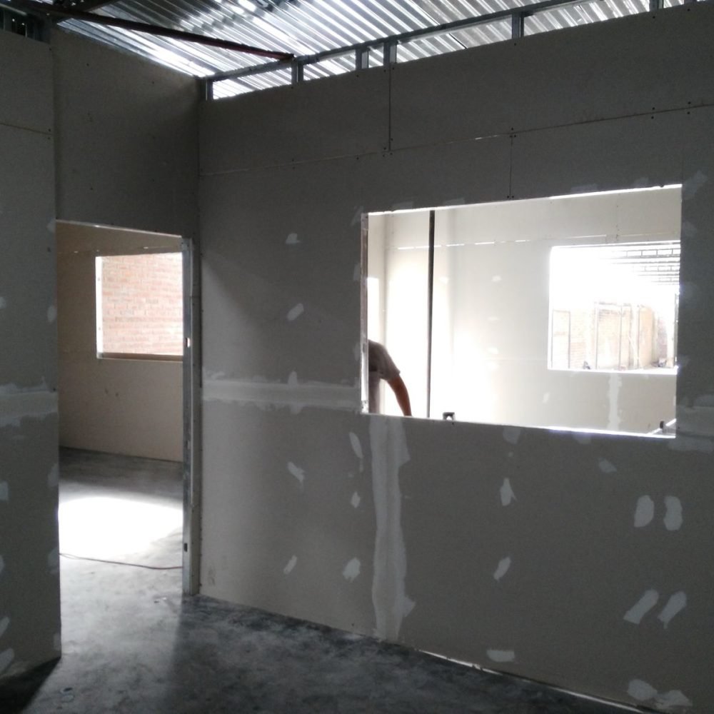 construccion en drywall